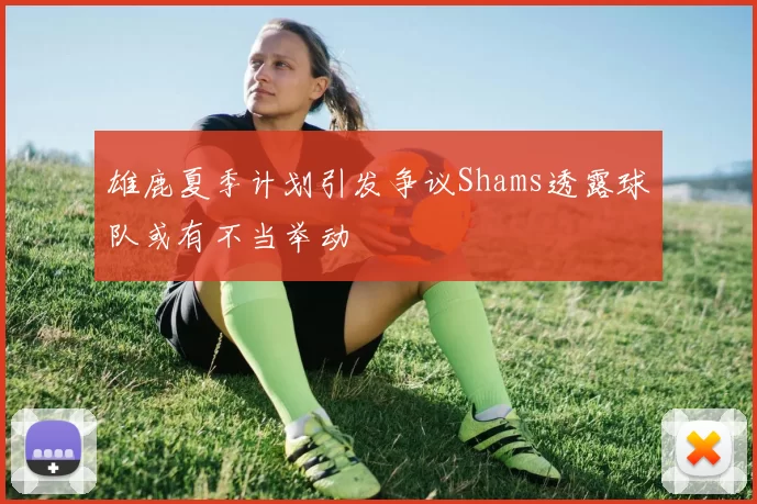 雄鹿夏季计划引发争议Shams透露球队或有不当举动